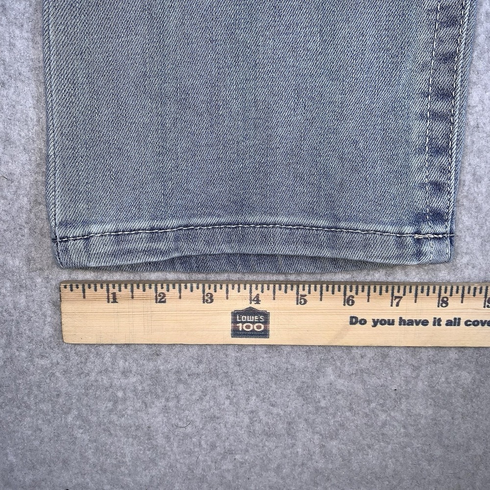 Wrangler Willow Jeans Womens 7x32 Blue Denim Ultimate Riding Bootcut Stretch - Picture 8 of 16